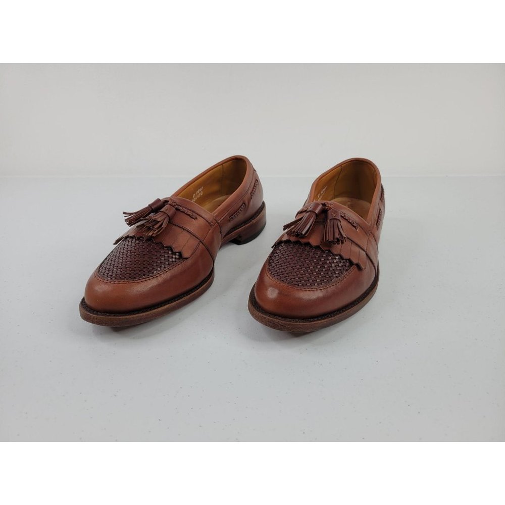 Allen Edmonds "Cody" Brown Leather Loafers Dress s